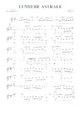 descargar la partitura para acordeón Lumière astrale en formato PDF