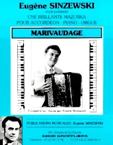 télécharger la partition d'accordéon MARIVAUDAGE au format PDF