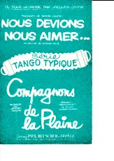 télécharger la partition d'accordéon Compagnons de la plaine  (Buenos aires quérido) au format PDF