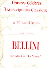 download the accordion score NORMA (BELLINI) EXTRAIT in PDF format