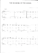 download the accordion score The wearing of the green in PDF format