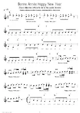 descargar la partitura para acordeón Bonne Année en formato PDF