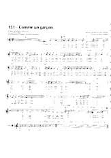 descargar la partitura para acordeón Comme un garçon  en formato PDF