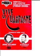 scarica la spartito per fisarmonica Vive le champagne (version Saxo) in formato PDF