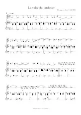 télécharger la partition d'accordéon VALSE DU JARDINIER au format PDF