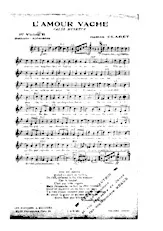download the accordion score L'AMOUR VACHE in PDF format