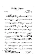 descargar la partitura para acordeón FOLLE FETE en formato PDF