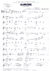 descargar la partitura para acordeón Aurore  en formato PDF