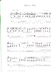 télécharger la partition d'accordéon Danny Boy au format PDF