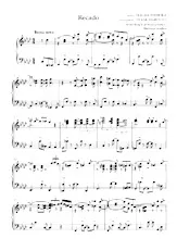 download the accordion score  Recado in PDF format