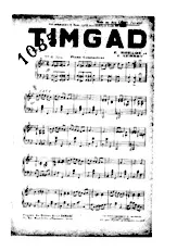 descargar la partitura para acordeón TIMGAD en formato PDF