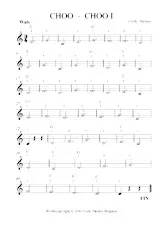 download the accordion score CHOO - CHOO I in PDF format