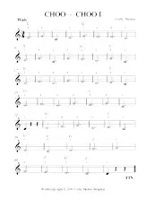 descargar la partitura para acordeón CHOO - CHOO I en formato PDF