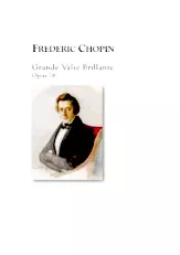 télécharger la partition d'accordéon Grande Valse Brillande op 18 (Accordéon) au format PDF