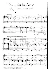 download the accordion score So in love in PDF format