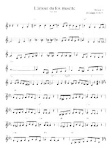 download the accordion score L'amour du fox musette in PDF format