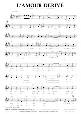 download the accordion score L'AMOUR DERIVE in PDF format