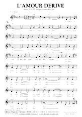 descargar la partitura para acordeón L'AMOUR DERIVE en formato PDF