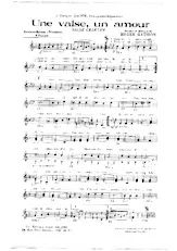 scarica la spartito per fisarmonica Une valse, un amour in formato PDF
