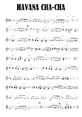 download the accordion score HAVANA CHA-CHA in PDF format
