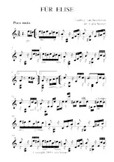 download the accordion score FÜR ELISE  in PDF format