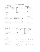 download the accordion score MY TOOT TOOT  in PDF format