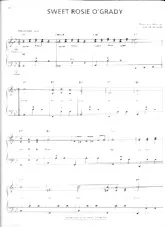 download the accordion score Sweet Rosie O'Grady in PDF format