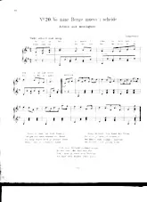 download the accordion score Vo mine Berge muess i scheide (Adieux aux montagnes) in PDF format