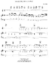 download the accordion score Shalom, Sea La Paz in PDF format