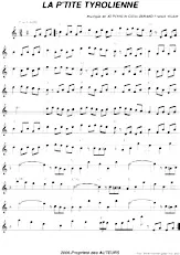 download the accordion score La p'tite tyrolienne in PDF format