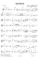 download the accordion score Slowel in PDF format