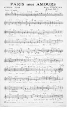 download the accordion score PARIS MES AMOURS in PDF format