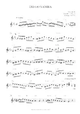 download the accordion score DIEGO SAMBA in PDF format