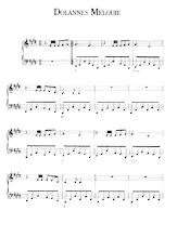 descargar la partitura para acordeón Dolannes Melody en formato PDF