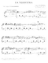 download the accordion score La Violetera in PDF format