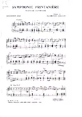 télécharger la partition d'accordéon Symphonie Printanière  (Fantaisie ouverture genre) au format PDF