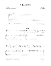 descargar la partitura para acordeón A la Seine en formato PDF