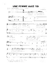 descargar la partitura para acordeón Une femme avec toi (Donna) en formato PDF