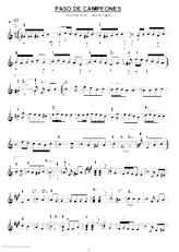 download the accordion score PASO DE CAMPEONES in PDF format