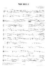 download the accordion score Michèle in PDF format