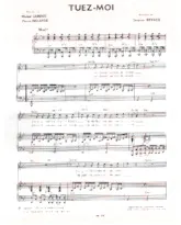 descargar la partitura para acordeón Tuez-moi en formato PDF