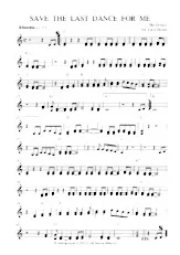 descargar la partitura para acordeón SAVE THE LAST DANCE FOR ME Accordeon en formato PDF