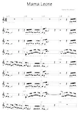 download the accordion score MAMA LEONE in PDF format