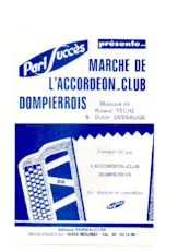 télécharger la partition d'accordéon MARCHE DE L'ACCORDEON - CLUB DOMPIERROIS au format PDF