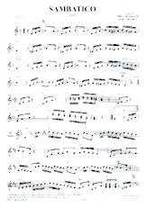 descargar la partitura para acordeón Sambatico en formato PDF