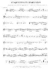 descargar la partitura para acordeón Claquettes et charleston en formato PDF