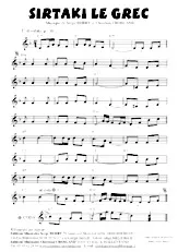 download the accordion score SIRTAKI LE GREC in PDF format