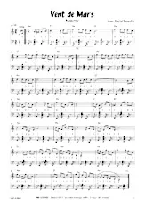 download the accordion score Vent de Mars in PDF format