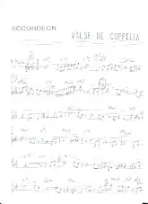 télécharger la partition d'accordéon Valse de Coppélia au format PDF
