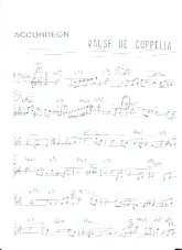 descargar la partitura para acordeón Valse de Coppélia en formato PDF